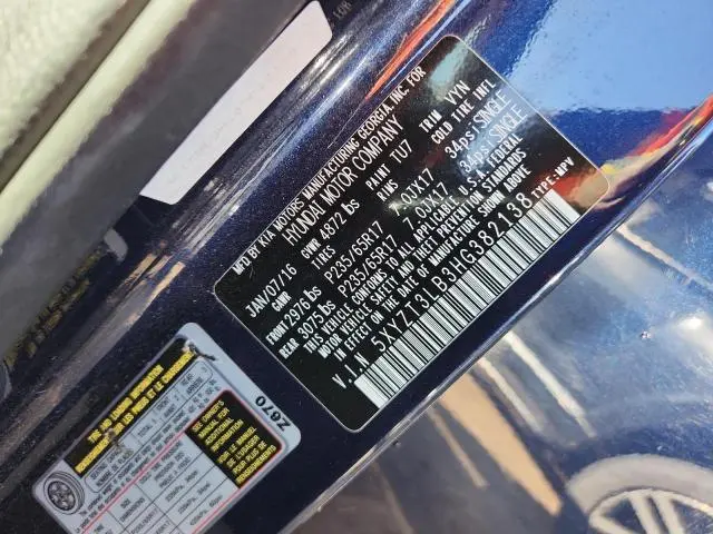 2017 HYUNDAI SANTA FE SPORT   