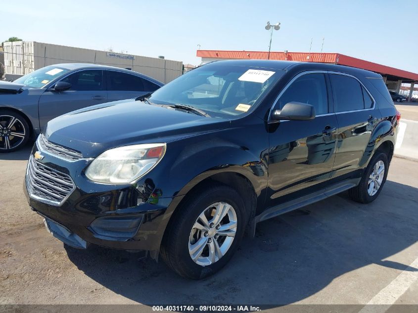 2016 CHEVROLET EQUINOX LS