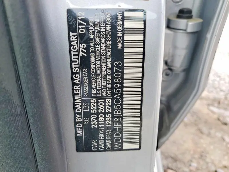 2012 MERCEDES-BENZ E 350 4MATIC  