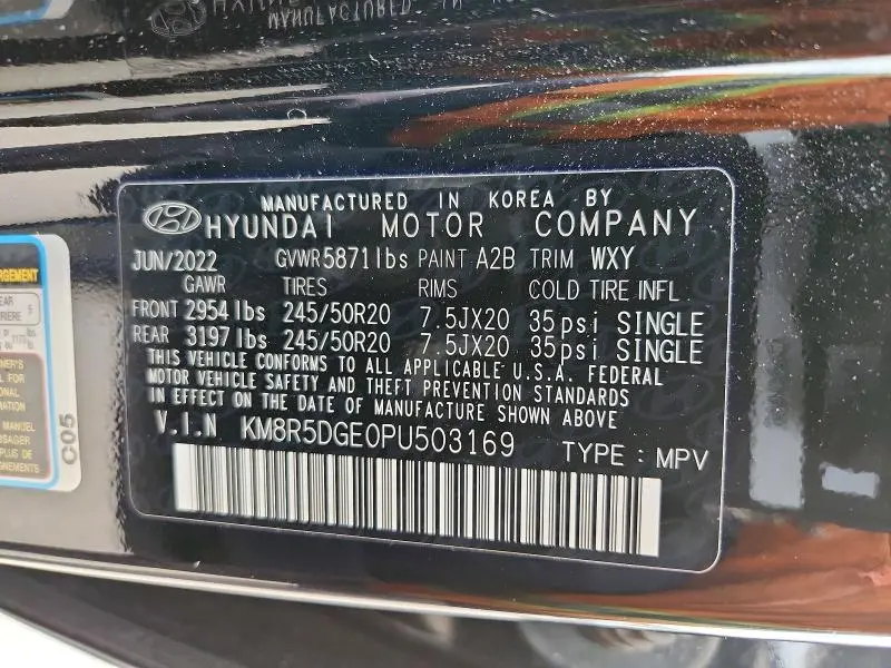 2023 HYUNDAI PALISADE LIMITED  