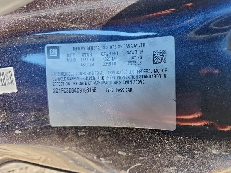 2013 CHEVROLET CAMARO LT  