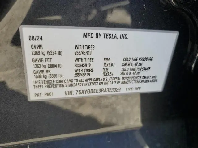 2024 TESLA MODEL Y 