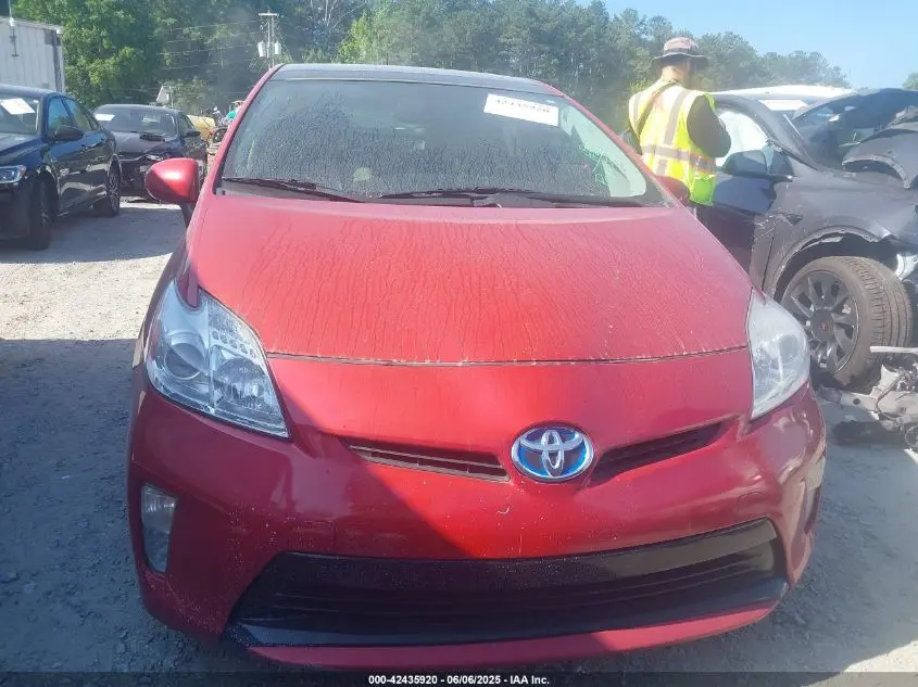 2012 TOYOTA PRIUS FOUR