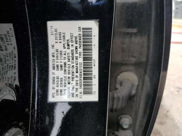 2014 HONDA ACCORD EXL  