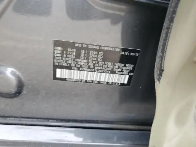 2020 SUBARU LEGACY   
