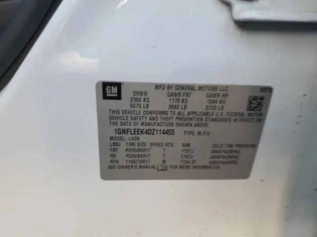 2013 CHEVROLET EQUINOX LT  