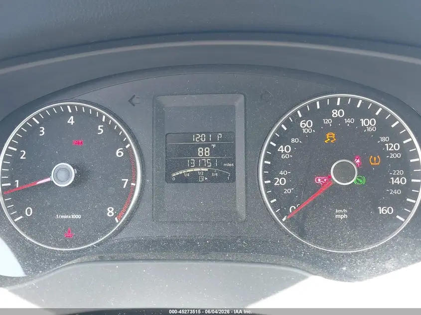 2012 VOLKSWAGEN JETTA 2.5L SE