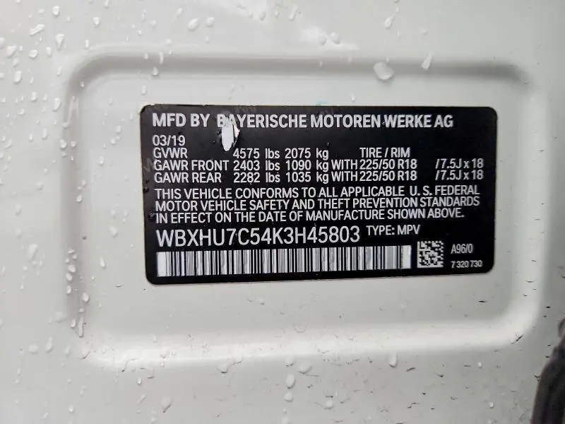 2019 BMW X1 SDRIVE28I  