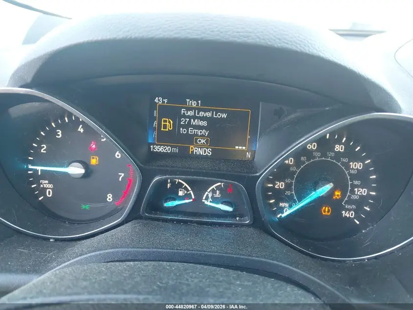 2017 FORD ESCAPE S