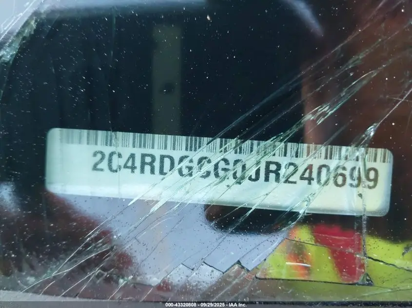 2018 DODGE GRAND CARAVAN SXT