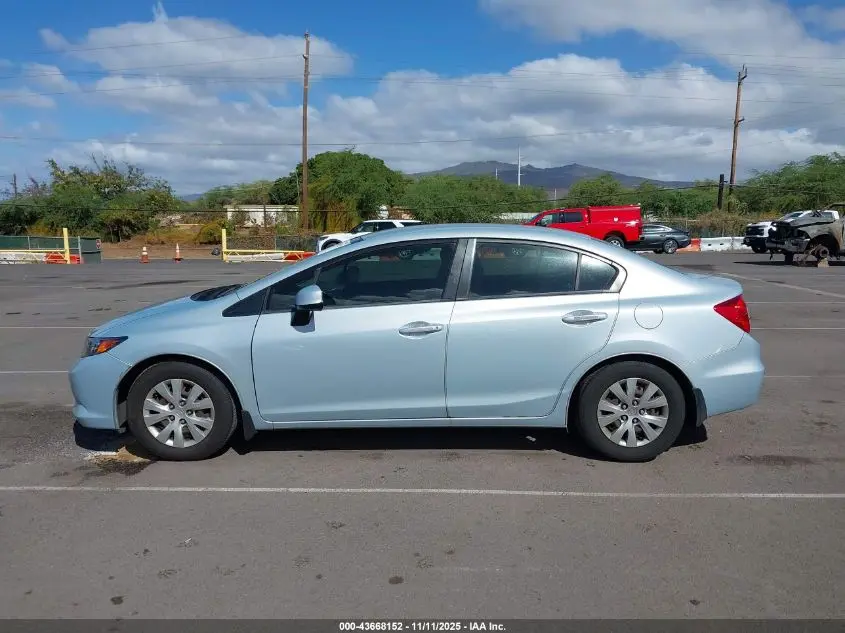 2012 HONDA CIVIC LX