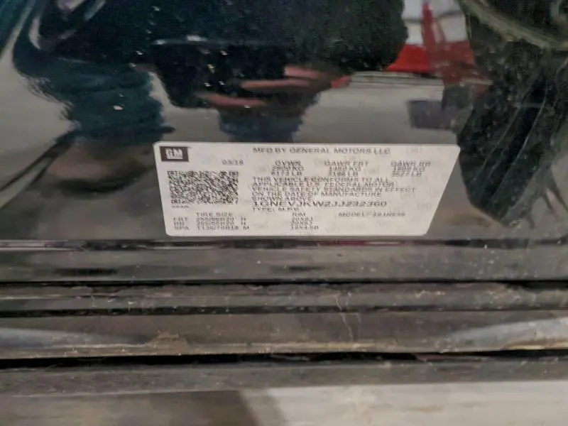 2018 CHEVROLET TRAVERSE PREMIER  