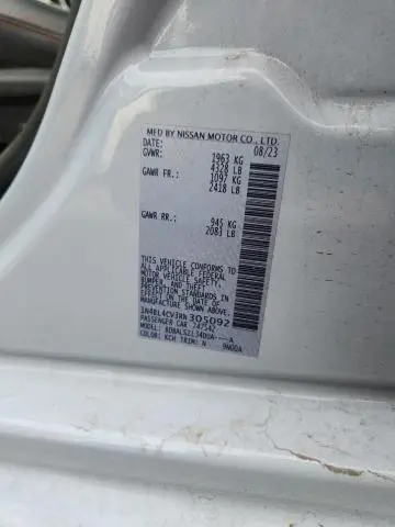 2024 NISSAN ALTIMA SR  