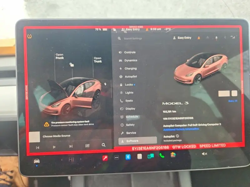 2022 TESLA MODEL 3   