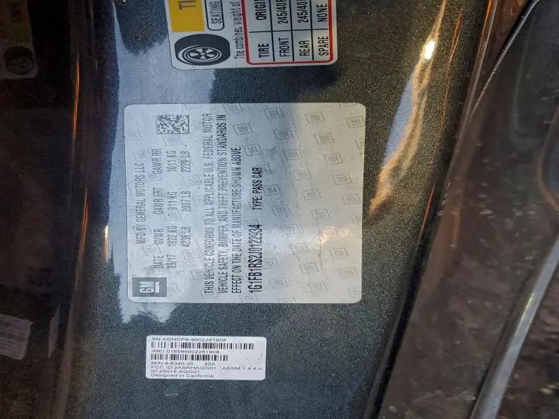 2018 CHEVROLET CAMARO LT  