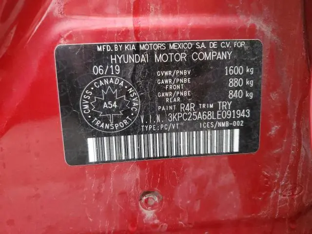 2020 HYUNDAI ACCENT SE  