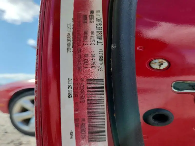 2012 DODGE CHALLENGER SXT  