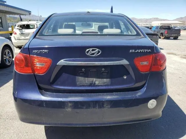 2010 HYUNDAI ELANTRA BLUE  