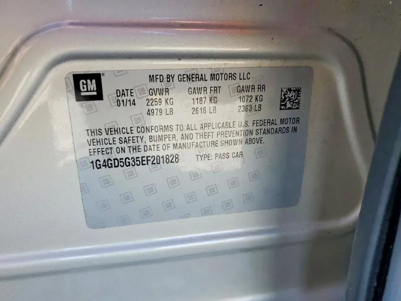 2014 BUICK LACROSSE PREMIUM  