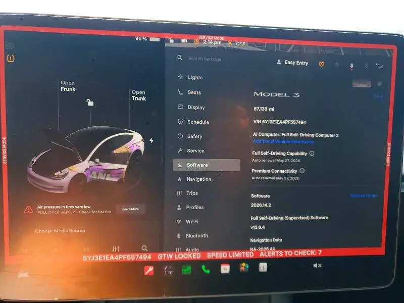 2023 TESLA MODEL 3   