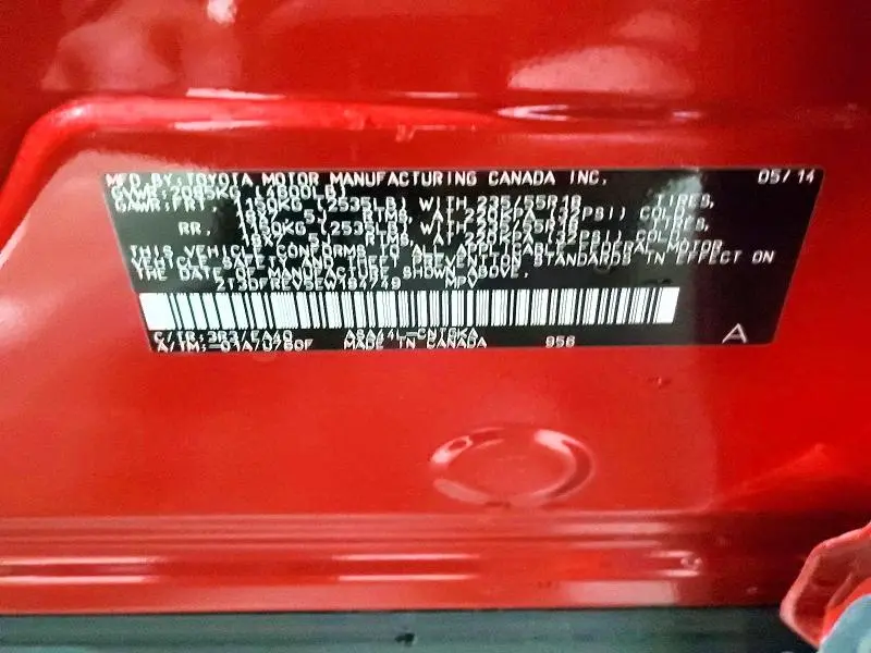 2014 TOYOTA RAV4 LIMITED  