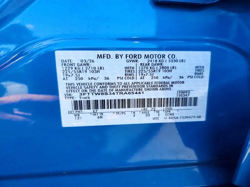 2026 FORD MAVERICK LARIAT  