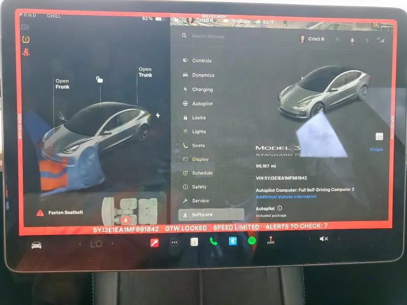 2021 TESLA MODEL 3   