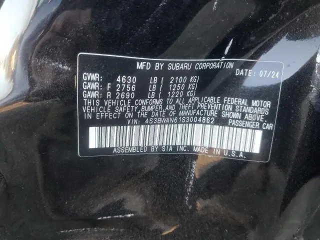 2025 SUBARU LEGACY LIMITED  