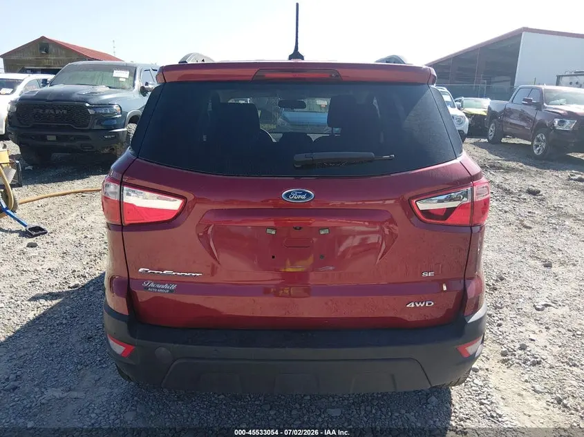 2022 FORD ECOSPORT SE
