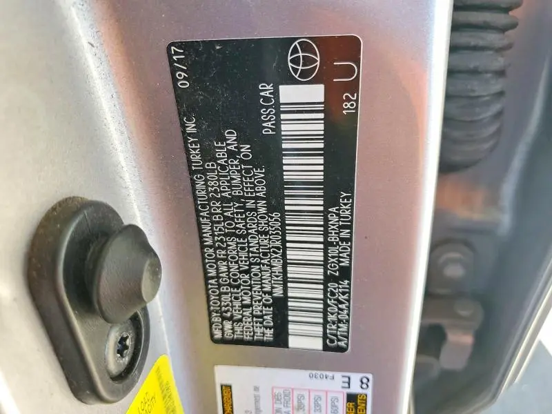 2018 TOYOTA C-HR XLE PREMIUM  