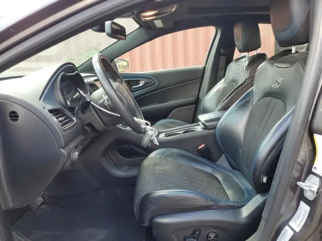 2016 CHRYSLER 200 S  