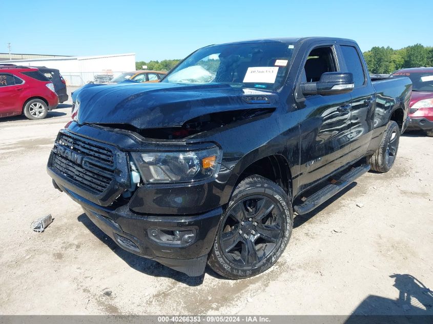 2021 RAM 1500 BIG HORN QUAD CAB 4X4 6'4 BOX