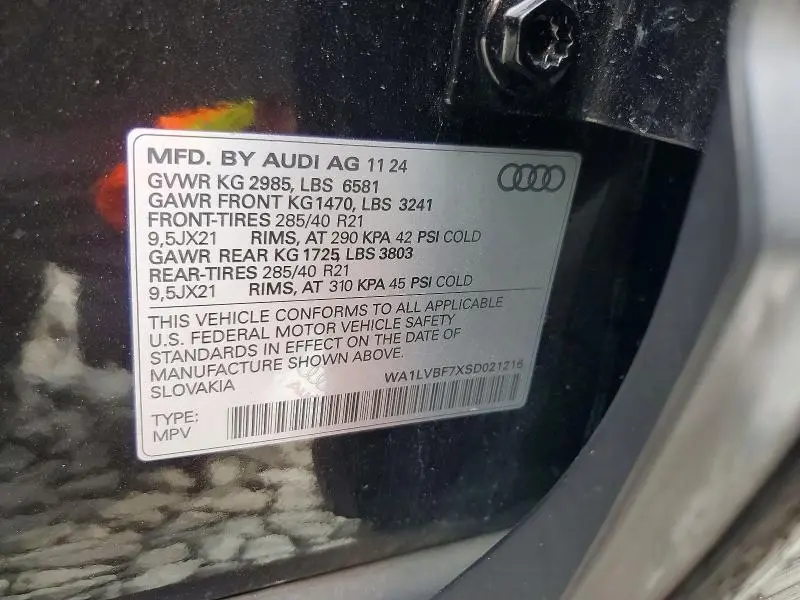 2025 AUDI Q7 PREMIUM PLUS  