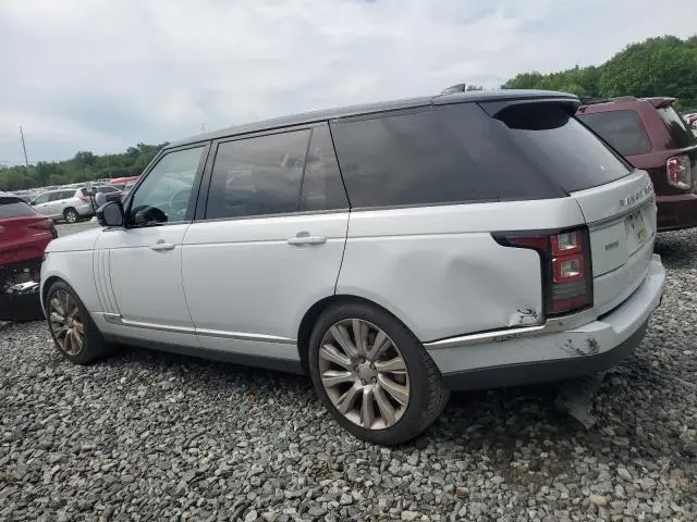 2017 LAND ROVER RANGE ROVER SUPERCHARGED  