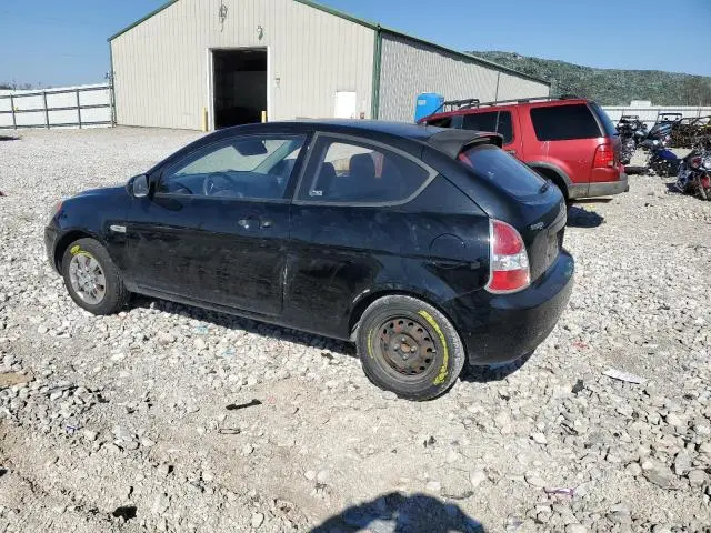 2010 HYUNDAI ACCENT BLUE