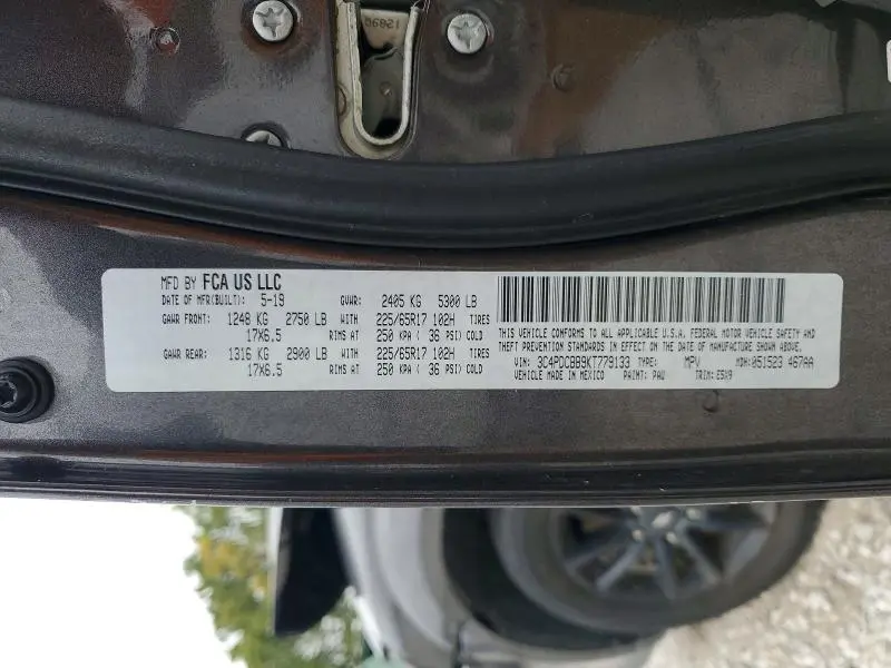 2019 DODGE JOURNEY SE  