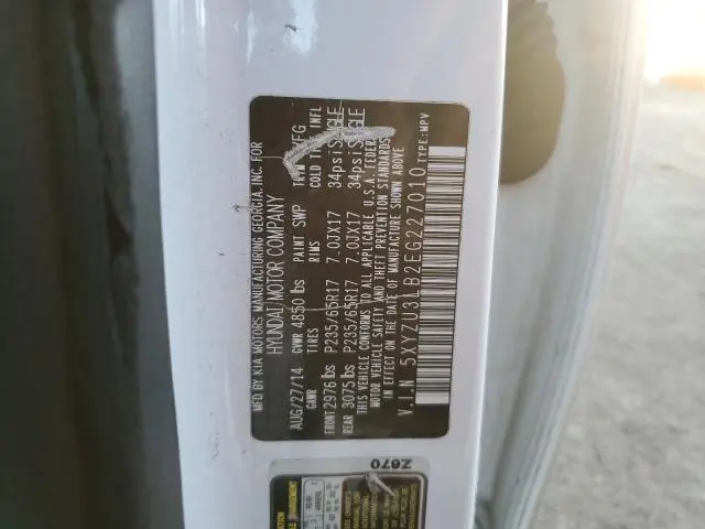 2014 HYUNDAI SANTA FE SPORT   