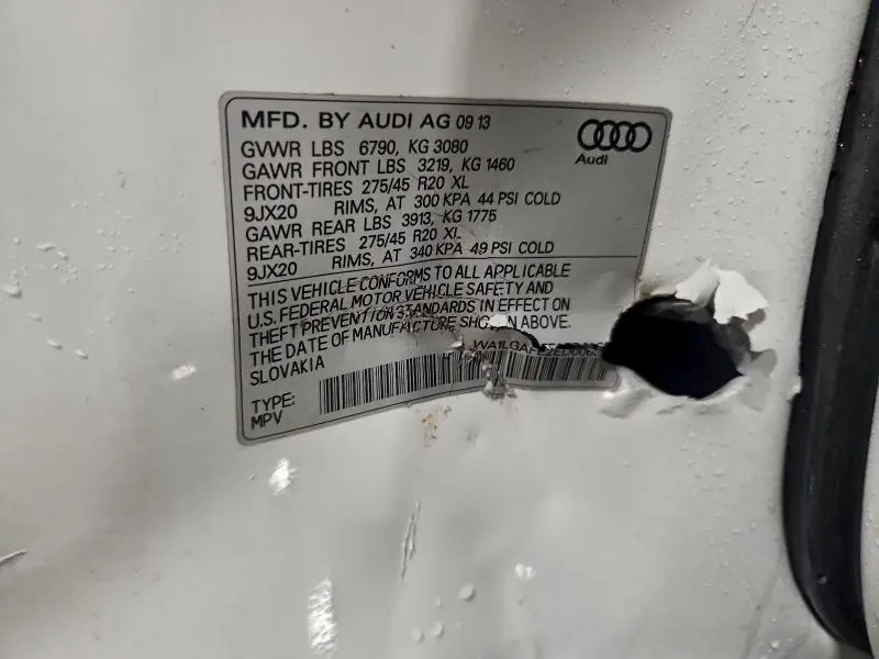 2014 AUDI Q7 PREMIUM PLUS  