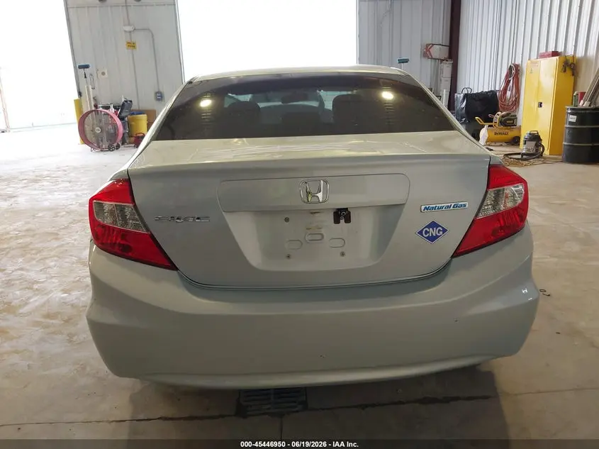 2012 HONDA CIVIC NATURAL GAS