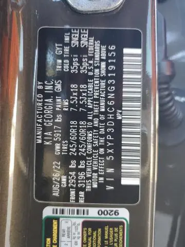 2022 KIA TELLURIDE EX  