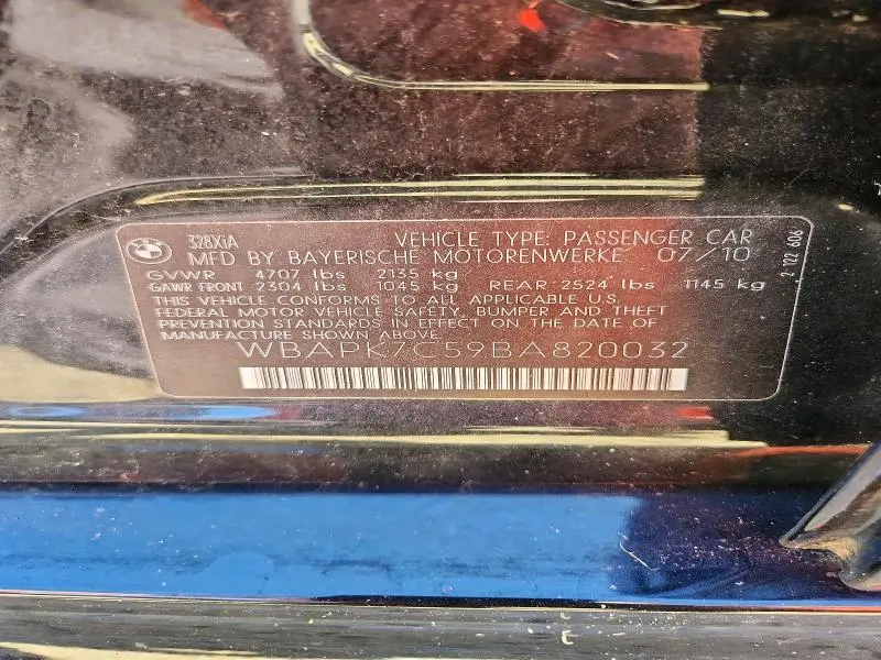 2011 BMW 328 XI  