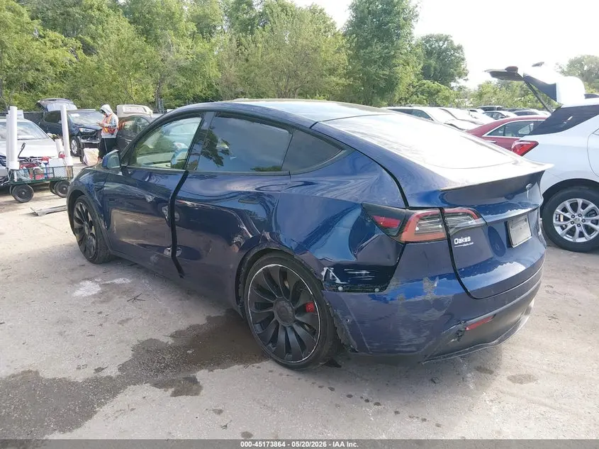 2022 TESLA MODEL Y PERFORMANCE DUAL MOTOR ALL-WHEEL DRIVE