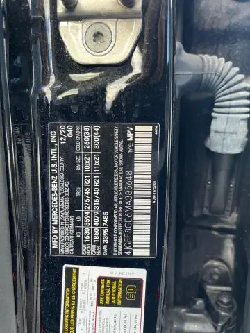 2021 MERCEDES-BENZ GLS 580 4MATIC  