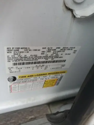 2019 FORD EXPEDITION MAX LIMITED  