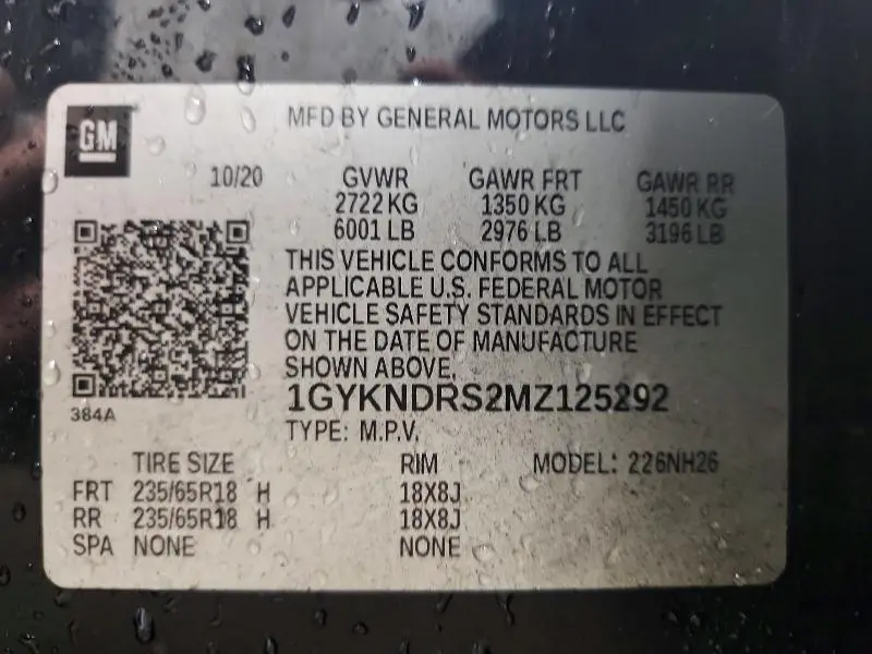 2021 CADILLAC XT5 PREMIUM LUXURY  