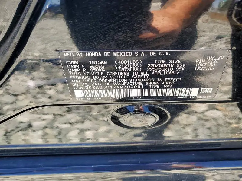 2021 HONDA HR-V SPORT  