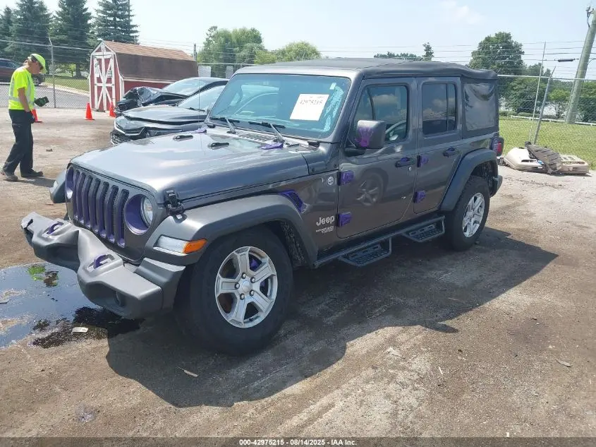 2018 JEEP WRANGLER UNLIMITED SPORT S 4X4