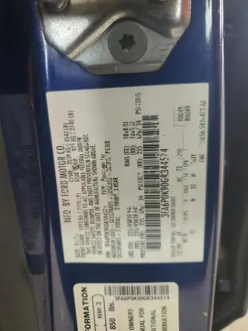 2016 FORD FUSION TITANIUM  