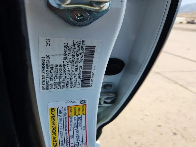 2022 ACURA TLX TECHNOLOGY  