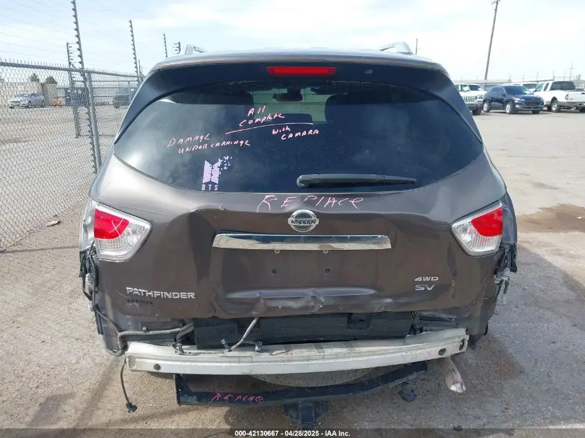 2015 NISSAN PATHFINDER PLATINUM/S/SL/SV
